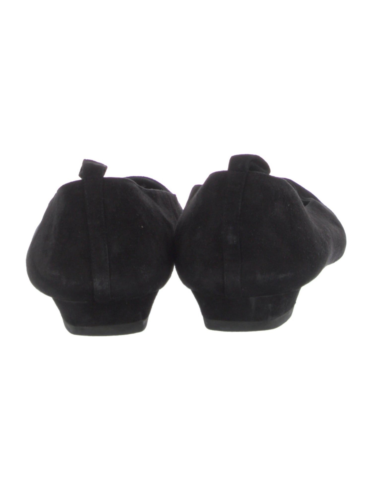 The Row Suede Ballet Flats